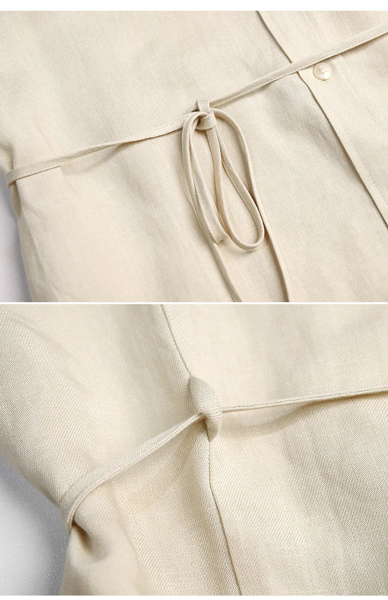 Elegant Lapel Single-Breasted Ol Shirt